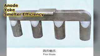 Fundição de alumínio com garfo de ânodo de aço fundido LFC